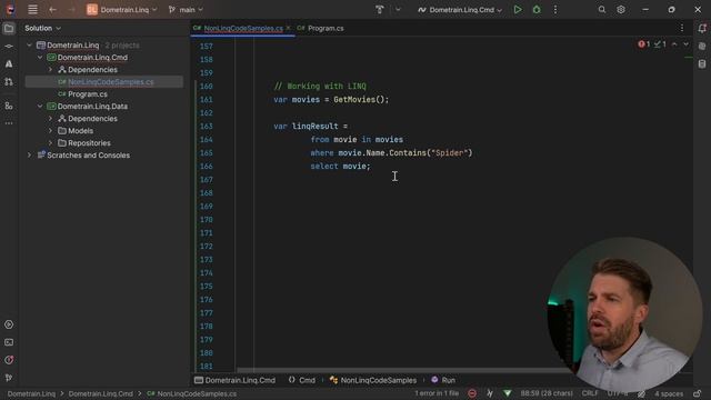 06. A first LINQ example