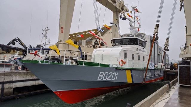 У Франції на воду спущено перший катер, збудований для