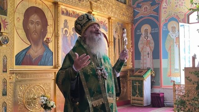 Проповедь митрополита Иоанна в праздник Пресвятой Троицы в Троицком храме г. Йошкар-Ола