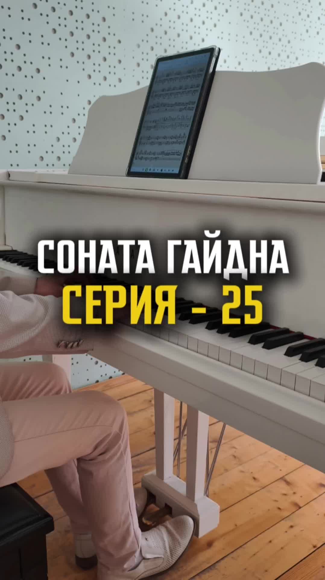 Соната Гайдна - Серия 25