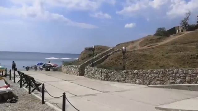Набережная Коктебеля – дыши морем! 🌊💙