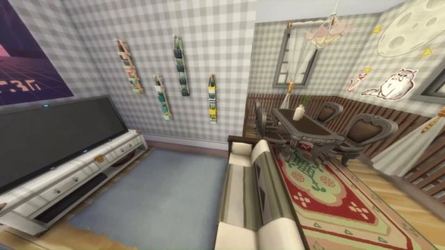 The Sims 4. Домик для японской семьи. Строительство+обзор