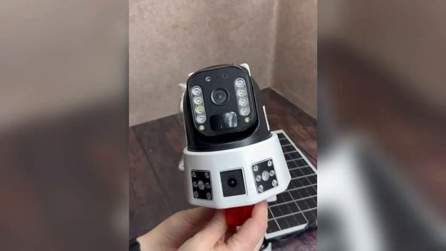 Камера відеоспостереження на сонячній панелі, 4G, ZD-8 / В