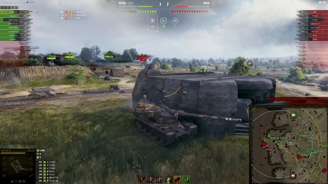AMX 50 B - Одинокий воин РЕКОРДСМЕН в деле! Показал на что ?