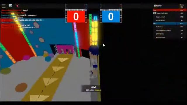 прохождение игры в roblox hole in the wall