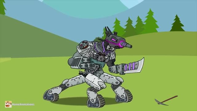 HomeAnimations – Мультики про танки  Битва супер солдат - Мультики про танки