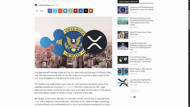 XRP по $2.88 уже скоро_ ETF от BlackRock, заявление SEC и партнёрство с Илоном Маском!
