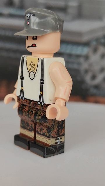 Lego кастомная минифигурка немецкого солдата с Aliexpress