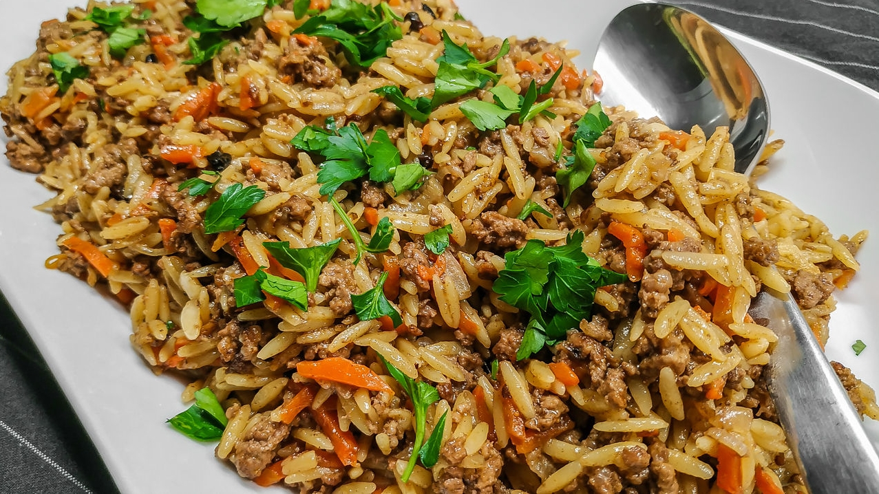 Орзо по-флотски 😋