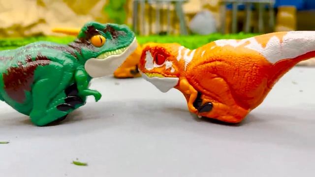 Влад и Никита - Влад и Ники Мир юрского периода приключения с игрушками