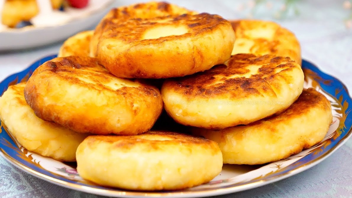 😊Пышные сырники на сковороде