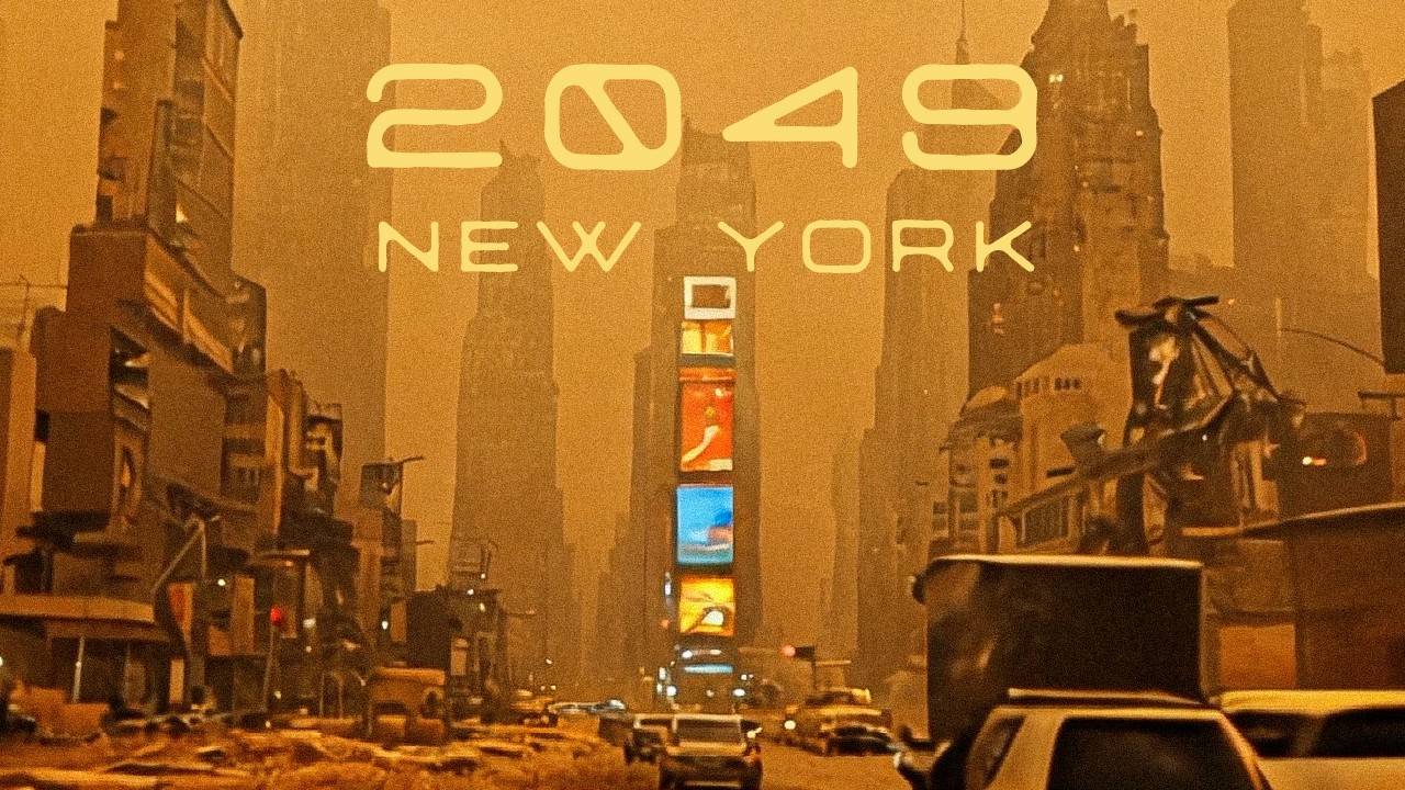 2049 New York - Blade Runner Vibes： Futuristic Soundscapes. - Eon Odyssey