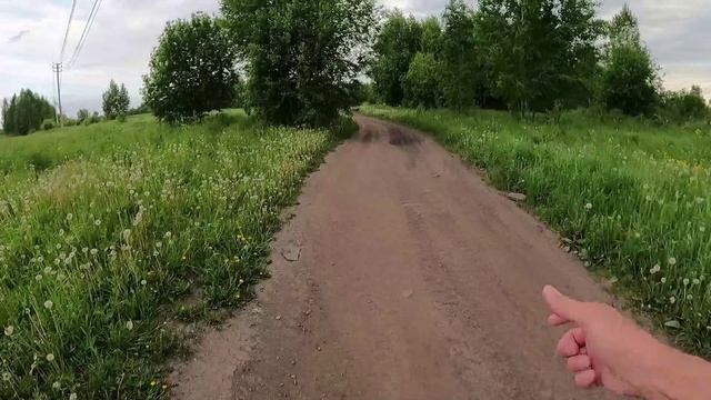 День 498. Дождик хотел напугать. Дистанция 18 километров.