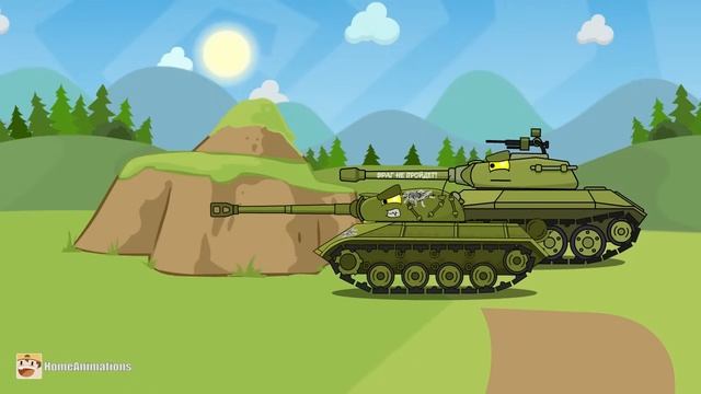 HomeAnimations – Мультики про танки  Братья кв-6 - Мультики про танки