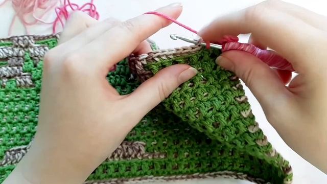 ЛАЙФХАК! ВЯЖИ ТАК, ЕСЛИ ХОЧЕШЬ, ЧТОБЫ ПОЛОТНО НЕ КОСИЛО!