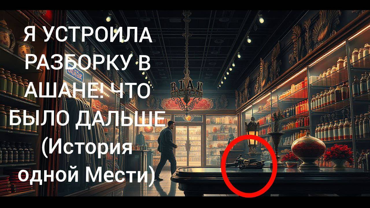 Я УСТРОИЛА РАЗБОРКУ В АШАНЕ! ЧТО БЫЛО ДАЛЬШЕ (История одной Мести)