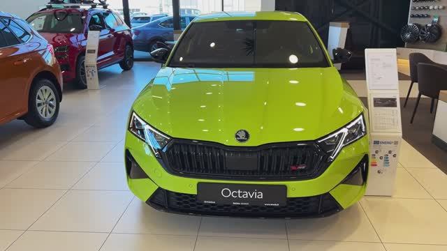 SKODA OCTAVIA RS 2025 обзор