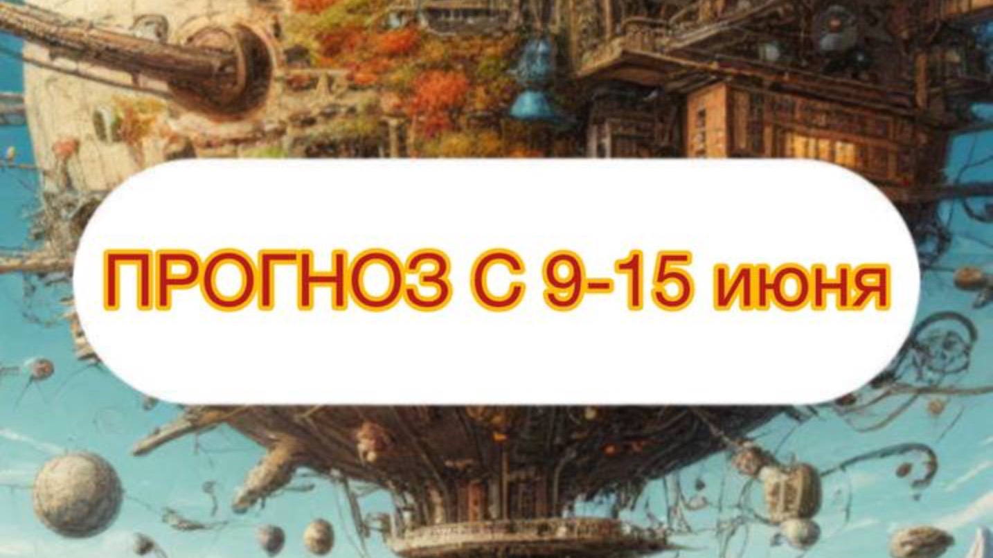 КАК ПРОЙДЕТ НЕДЕЛЯ С 9-15 ИЮНЯ ?