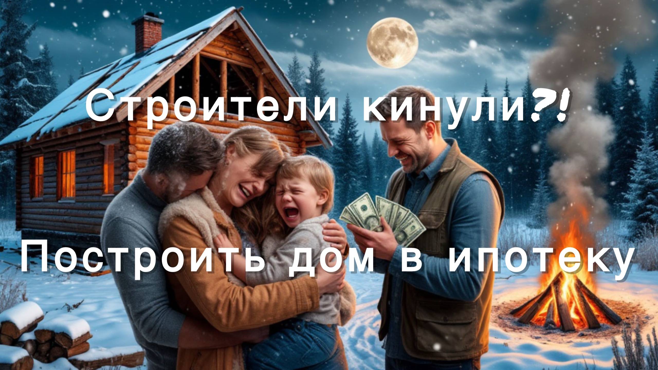 Строители кинули. Дом в ипотеку