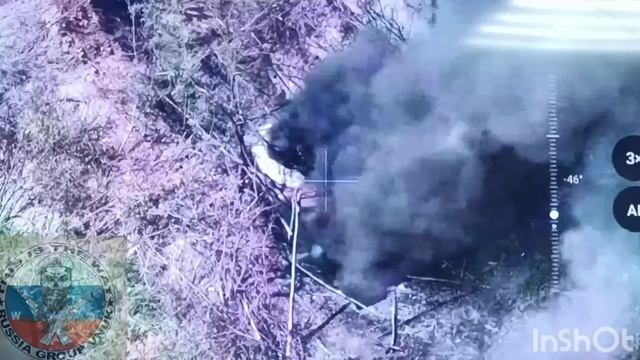 🔥 Уничтожение FPV-дронами очередной вражеской 2С1 «Гвоздика» на Южно-Донецком направлении !!!