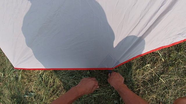 Палатка туристическая Outventure Trenton 4.
Обзор установки.