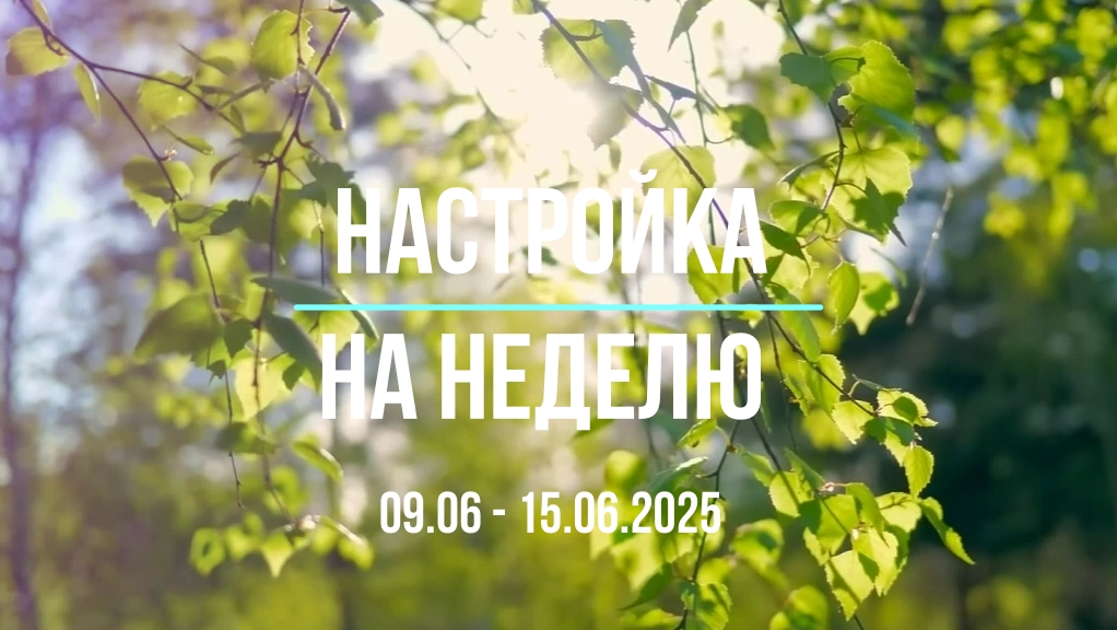 Настройка на неделю 09.06 - 15.06.2025. #психология #осознанность #медитация