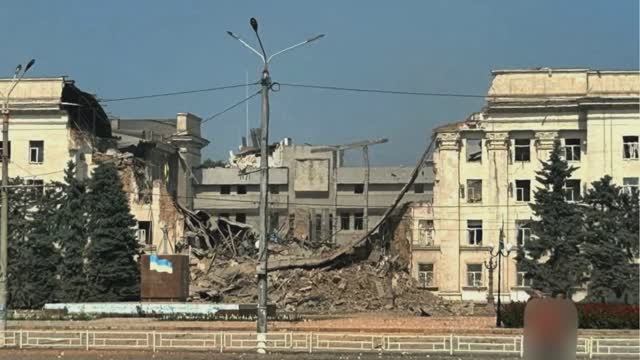 Появляются новые подробности удара по зданию администрации Херсона