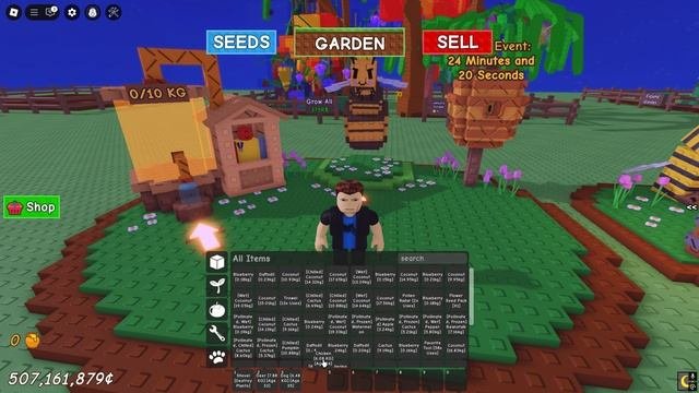 Играю в Grow A Garden | Роблокс