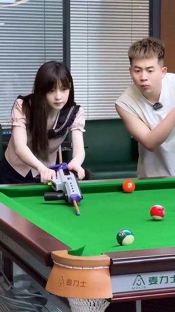比球桿好用！#台球女王星黛露