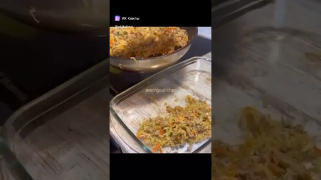 Запеканка из капусты с фаршем