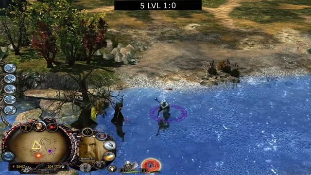 Битва героев ! Саруман VS  Радараст  The History of Ages 1.3.7.2