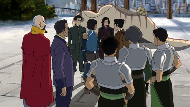 Легенда о Корре 4 сезон 11 серия «Гамбит Кувиры» (мультсериал, 2014)