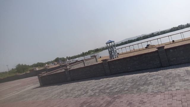 А это красивый пляж в Магнитогорске