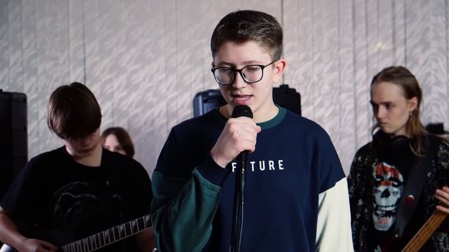 Репетиция группы "Цитадель" (Школа кино "Кислород")