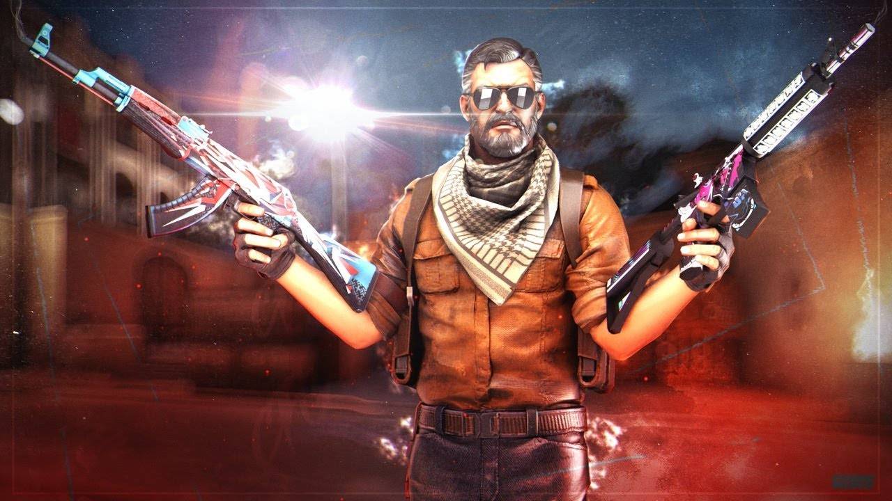Играем с тактиками и с разным оружием. Counter-Strike 2.