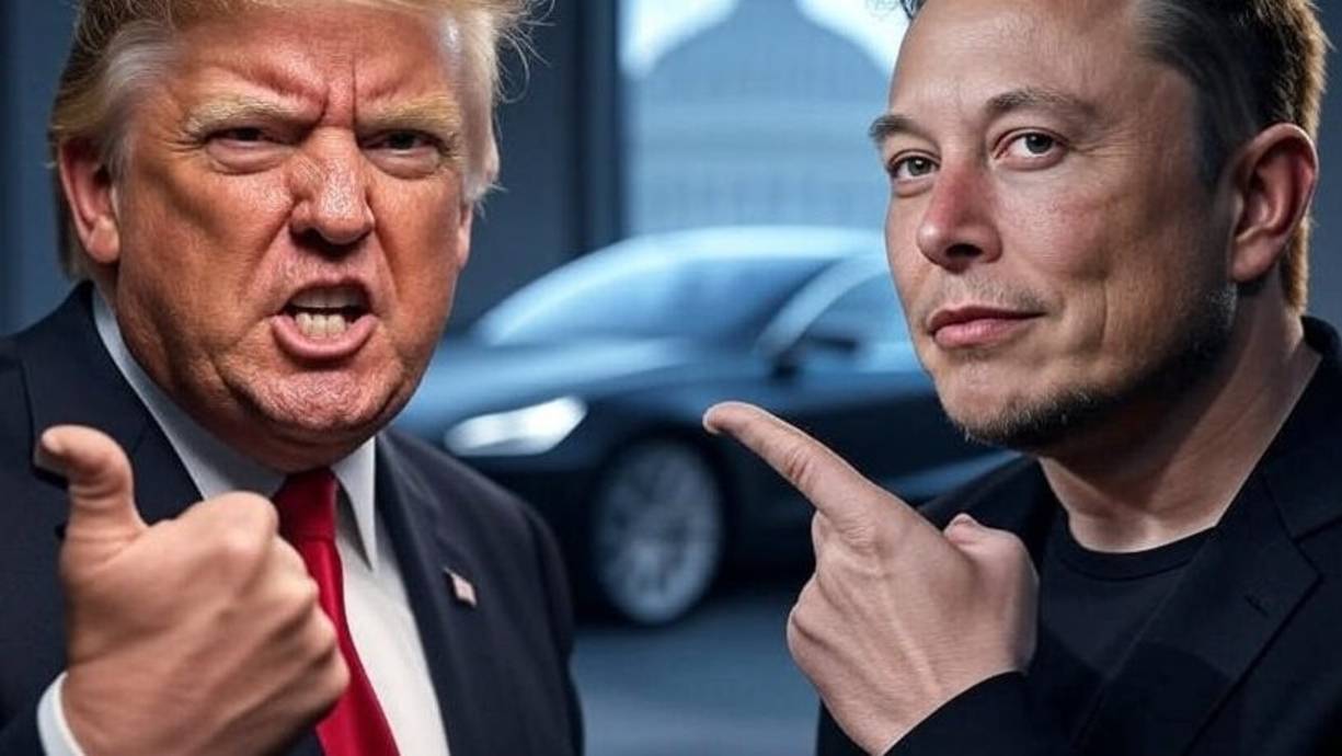 Всё, что вам нужно знать о конфликте Трампа и Маска: коротко и по сути. Смотрите и комментируйте