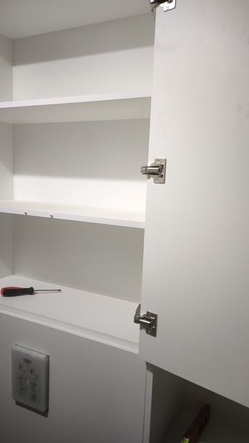 170 петли от #blum. Открытие фасада. Продолжение.