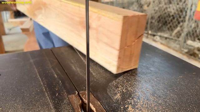 Giant Woodworking Project: Building a Solid Bed From a Single Tree