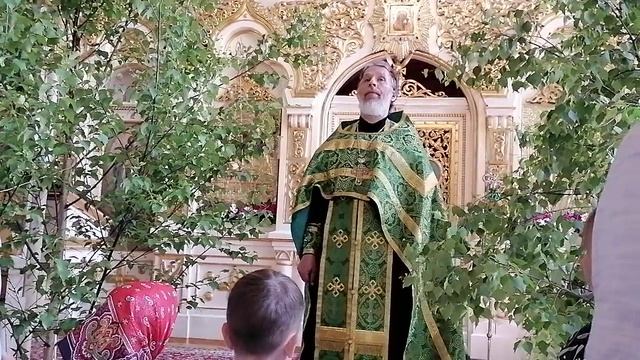 Проповедь иерея Константина Колыганова в Неделю 8-ю по Пасхе, День Святой Троицы