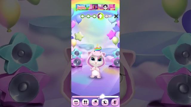 My talking angels opening 3 level мой говорящий Анджела #talking #angels #funny