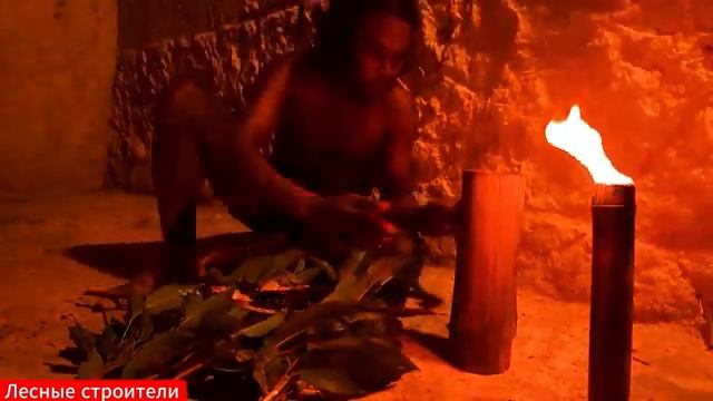 Строительство шикарного бассейна в роскошном подземном доме в джунглях своими руками