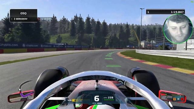 F1 22 GRAND PRIX'S MODE част 14 /Belgium/ - Познато място!