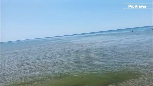 Анапа пляж Джемете сегодня 8 июня 2025. Погода и море в Анапе сейчас. Есть ли мазут на пляжах Анапы?