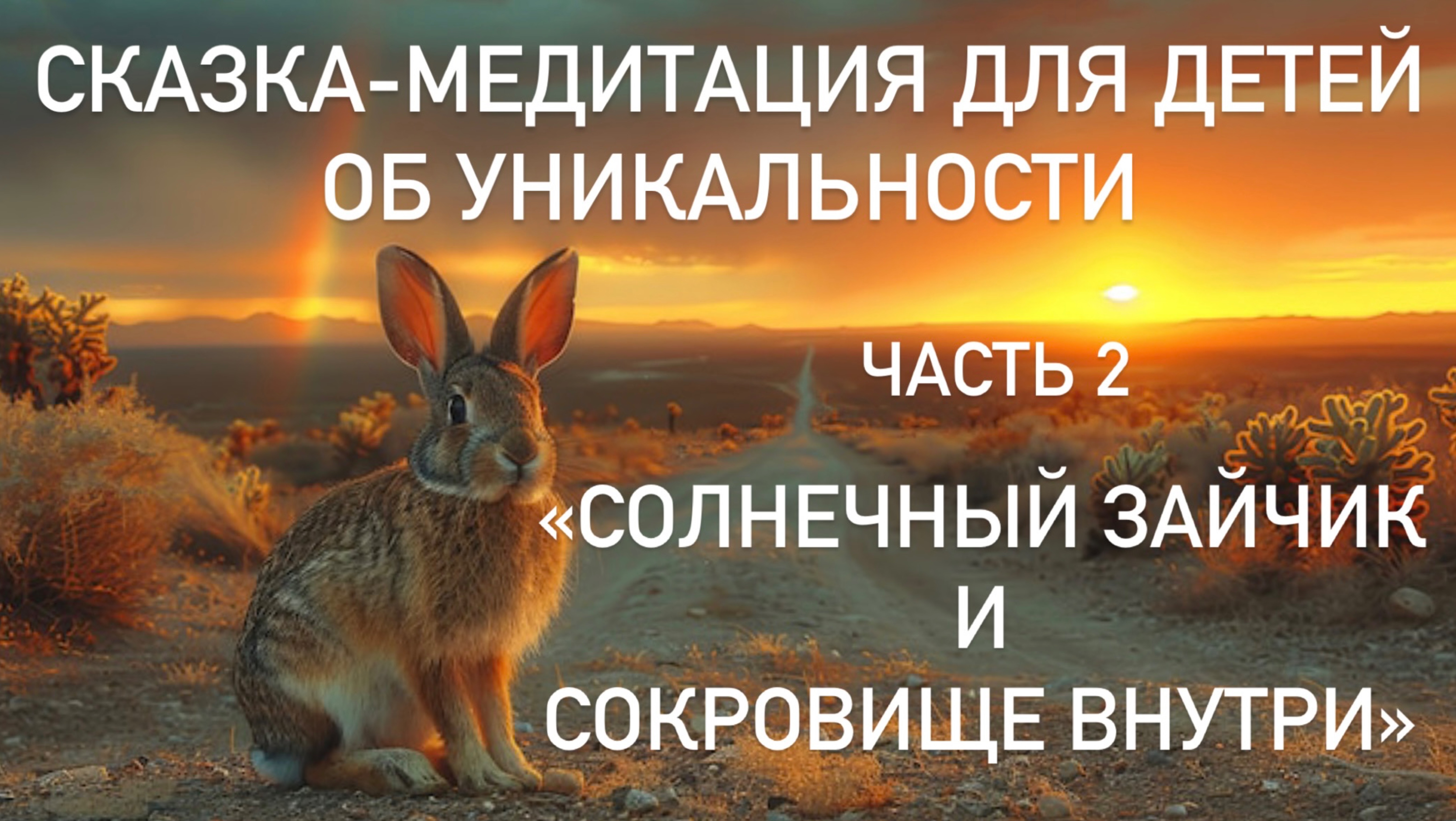 Солнечный Зайчик и Сокровище внутри: Медитация об уникальности. Сказка для детей на ночь, часть 2