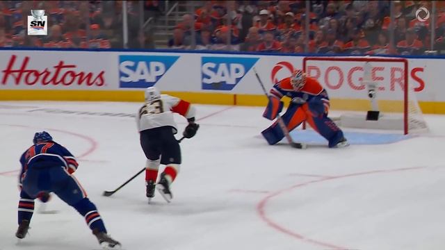 Panthers' Brad Marchand Tucks Home Shorthanded Breakaway Goal