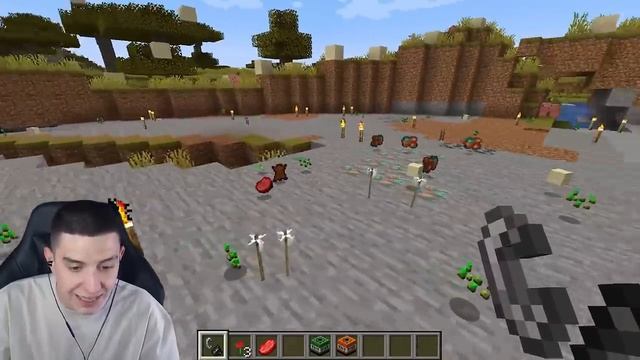 ГЛЕНТ Я ВЗОРВАЛ 100 РАЗНЫХ ДИНАМИТОВ В МАЙНКРАФТ!  КРУТОЙ МОД В MINECRAFT