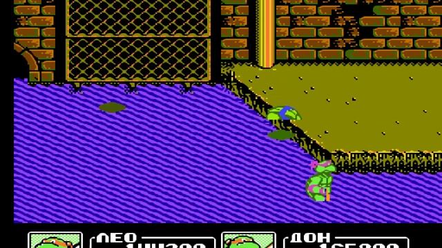 ПРОХОЖДЕНИЕ  TEENAGE MUTANT NINJA TURTLES III  ЭПИЗОД #2