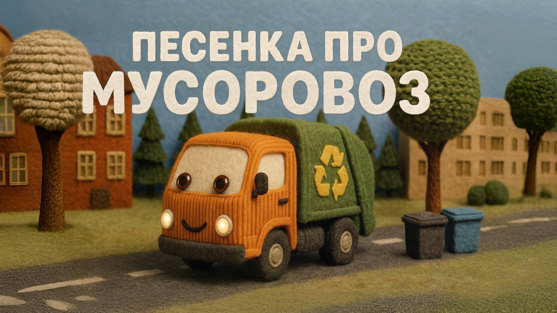 МУСОРОВОЗ. Песенки для детей