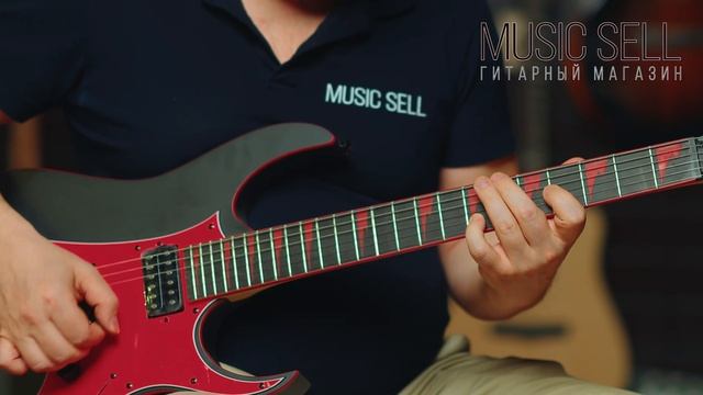 IBANEZ SUPERSTRAT BLACK RED H-H DURAN - MUSIC SELL
