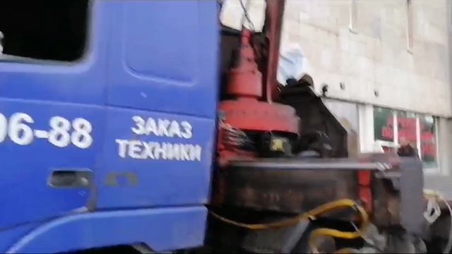 Выгрузка офсетной печатной машины в России